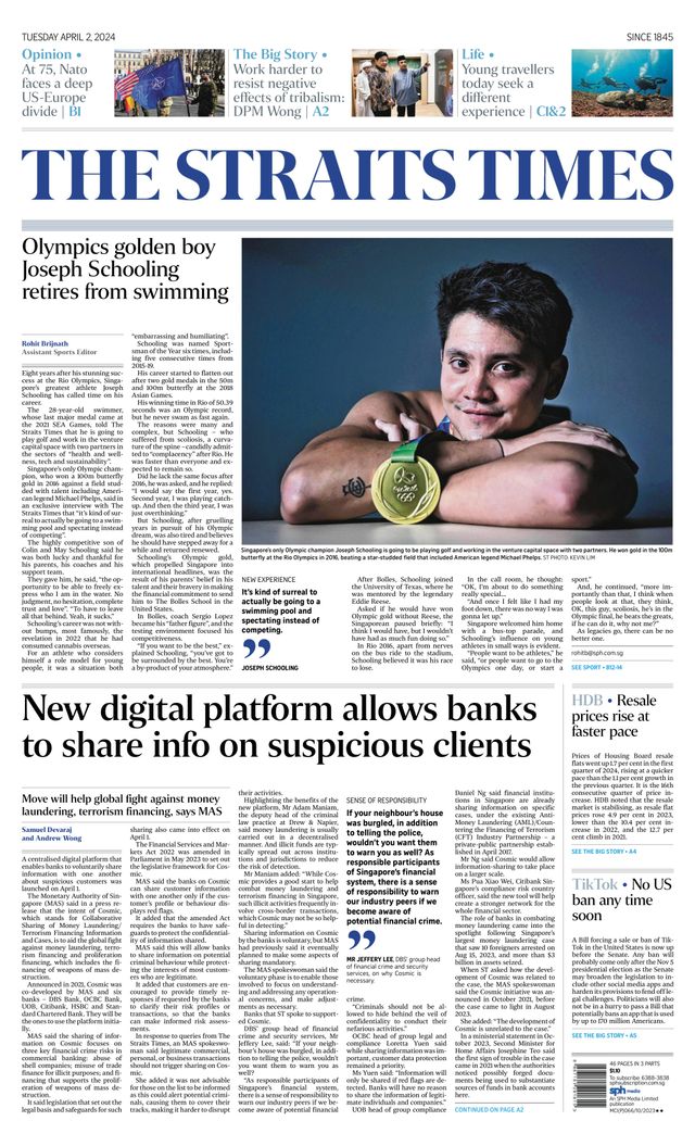 The Straits Times