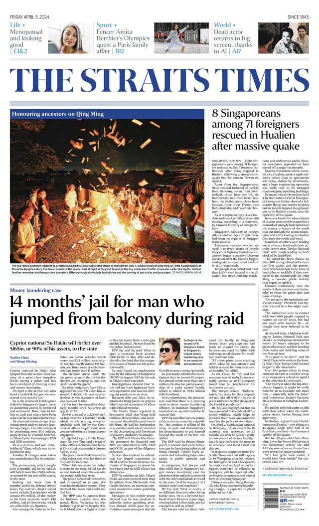 The Straits Times
