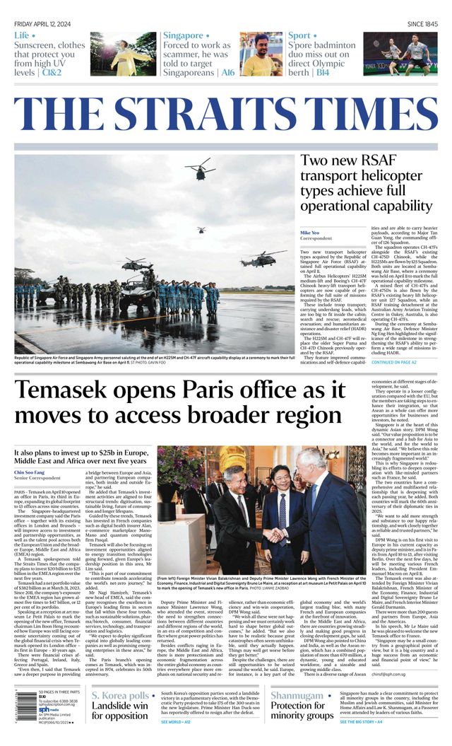 The Straits Times