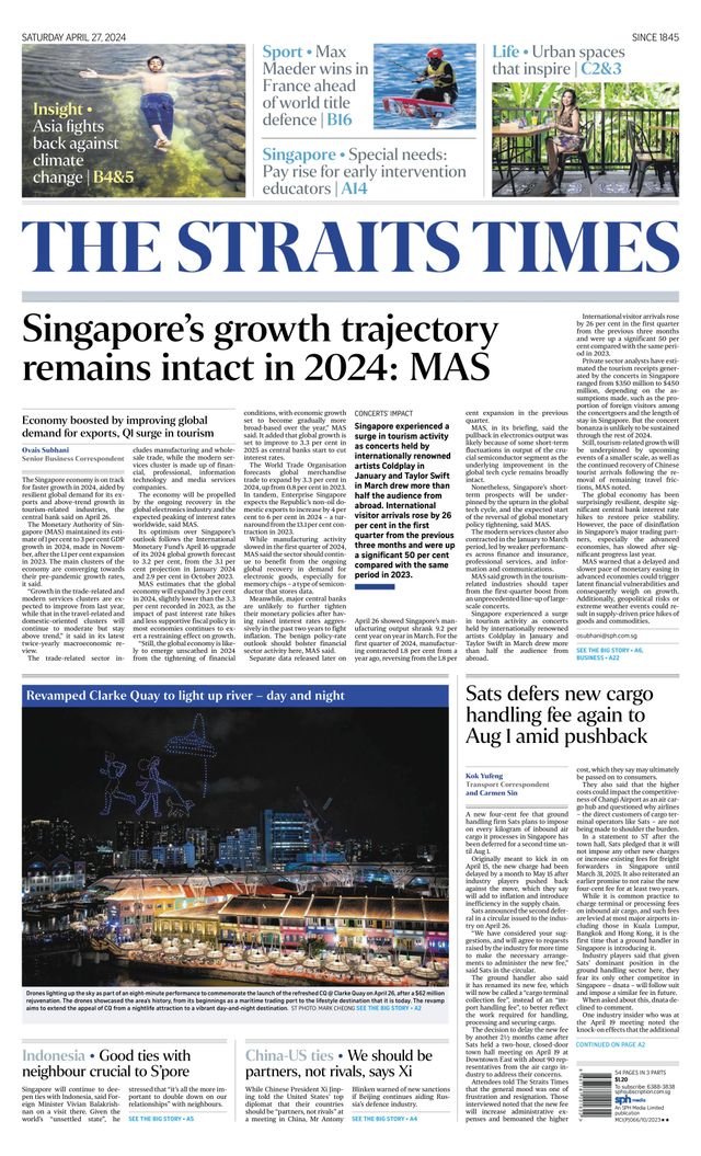 The Straits Times