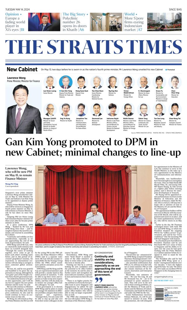 The Straits Times