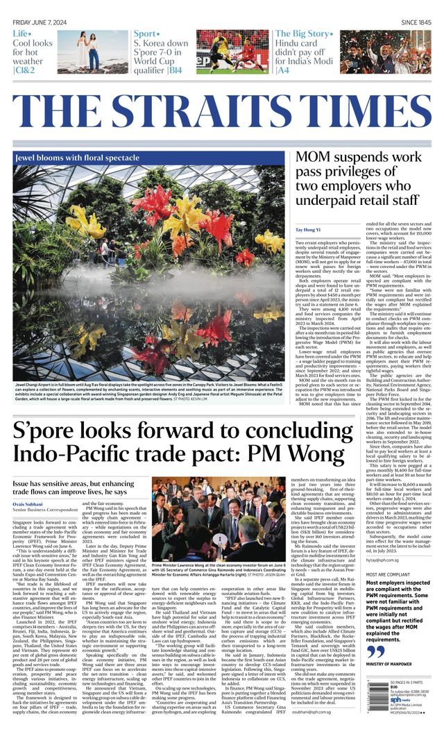 The Straits Times