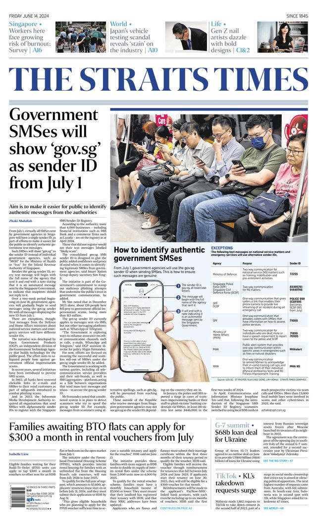 The Straits Times