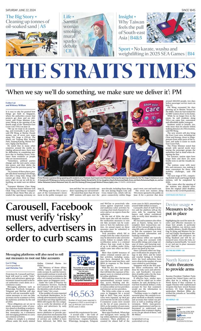 The Straits Times