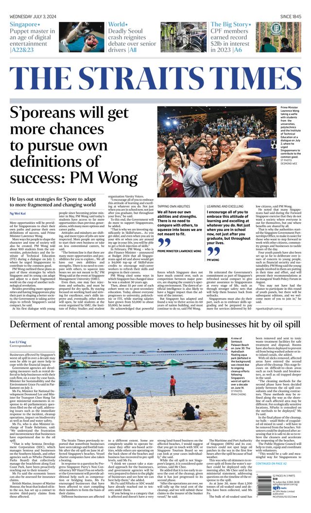 The Straits Times