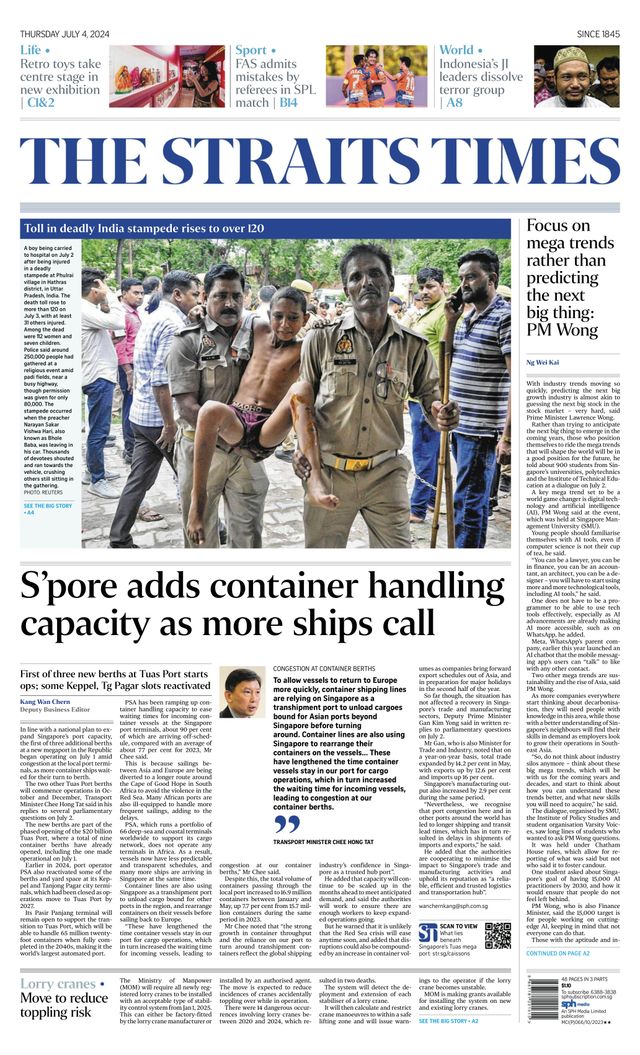 The Straits Times