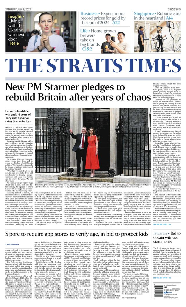 The Straits Times