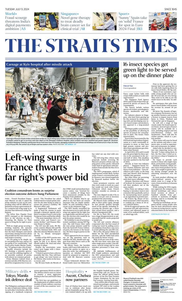 The Straits Times