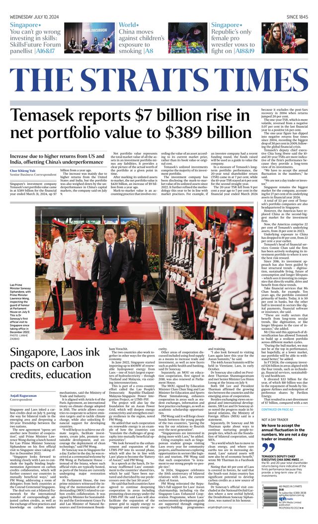 The Straits Times