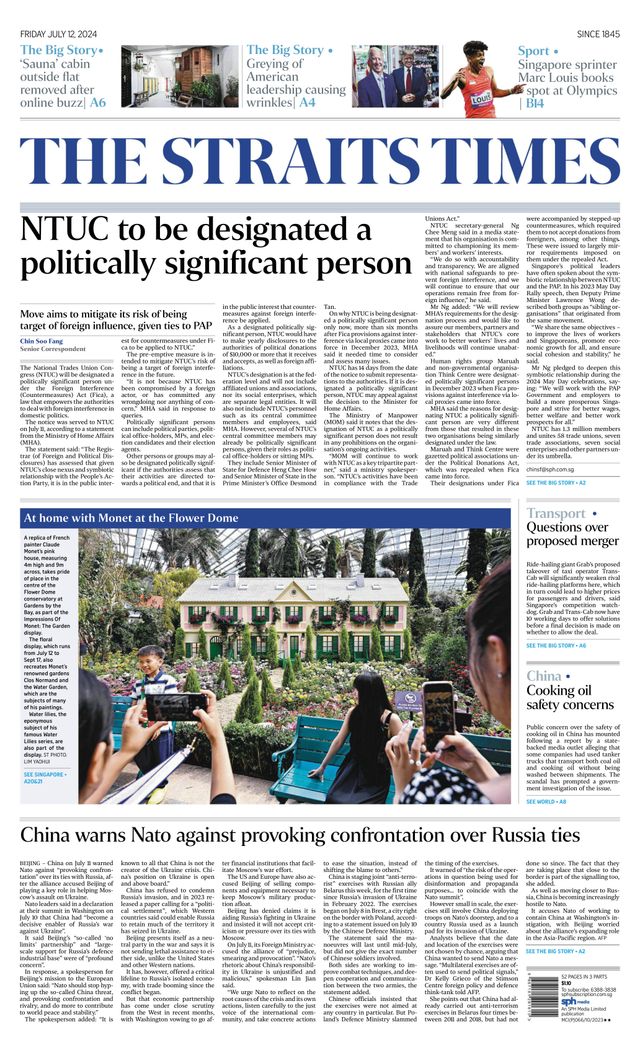 The Straits Times