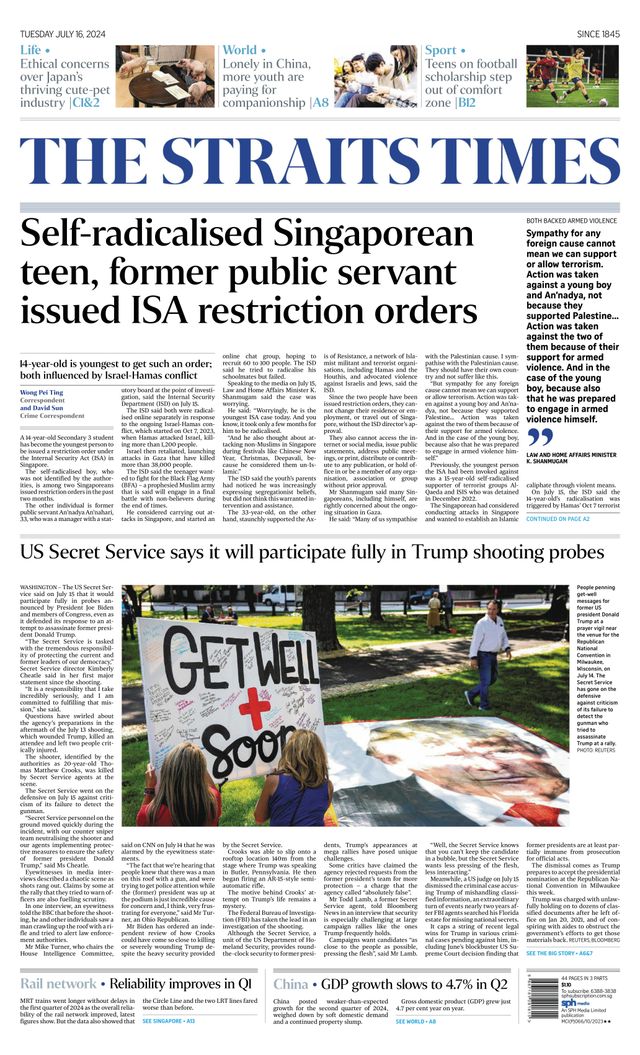 The Straits Times