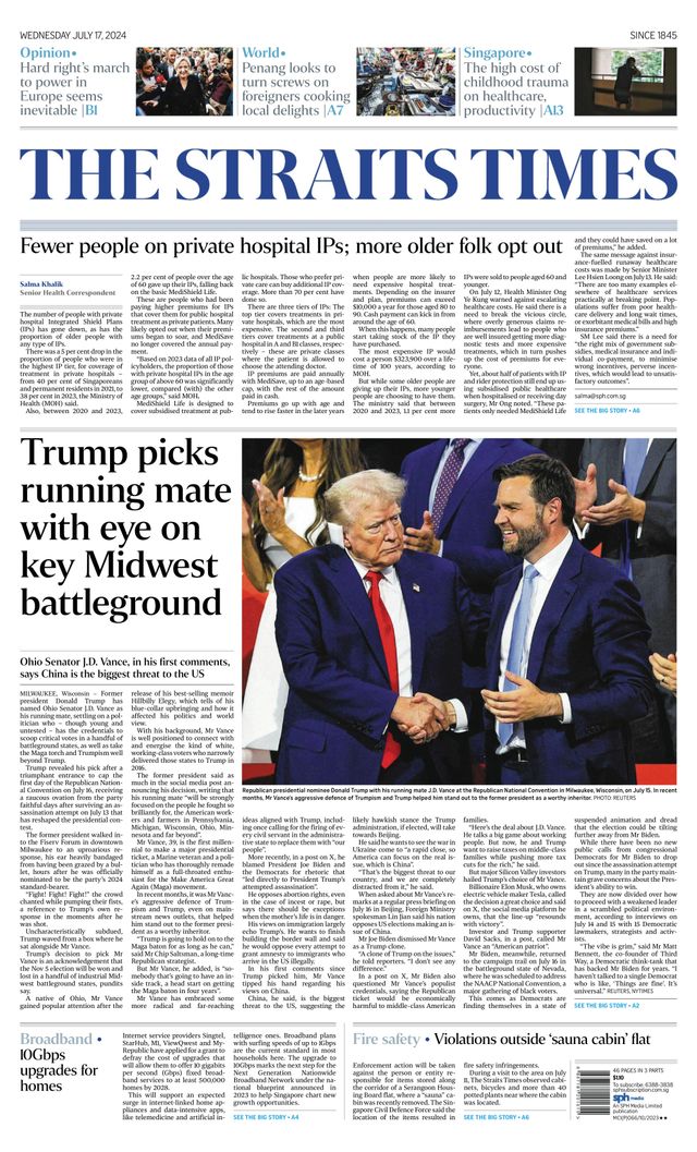 The Straits Times