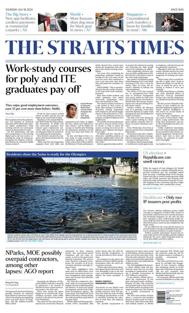 The Straits Times