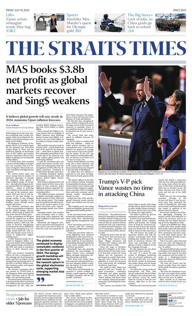 The Straits Times
