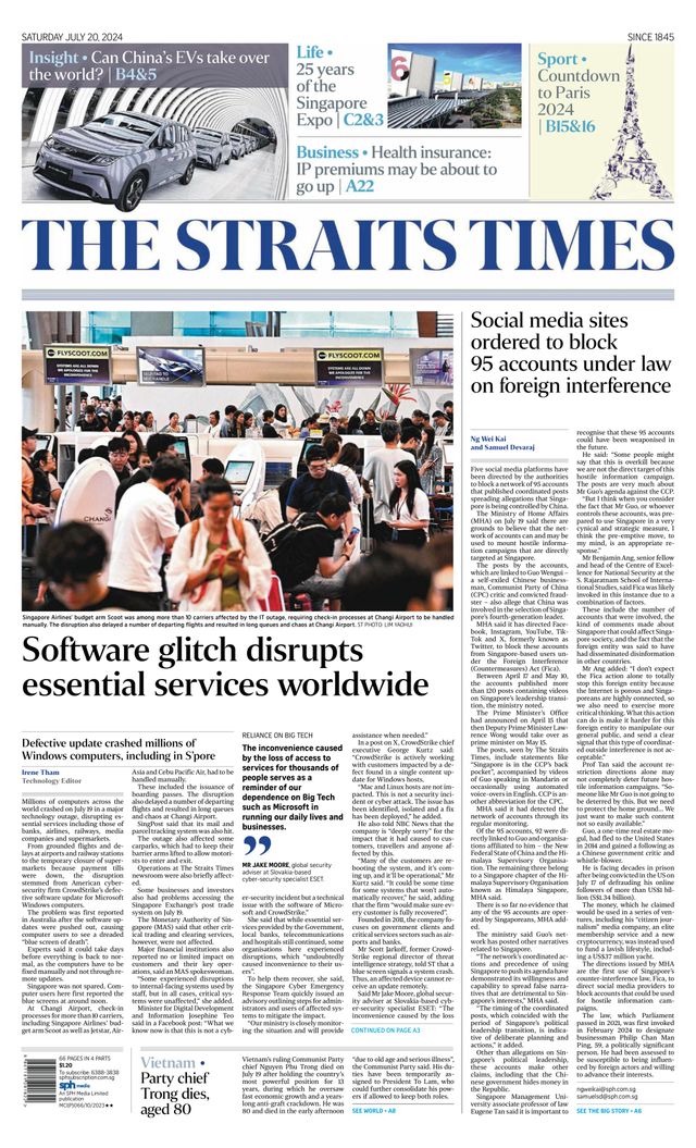 The Straits Times