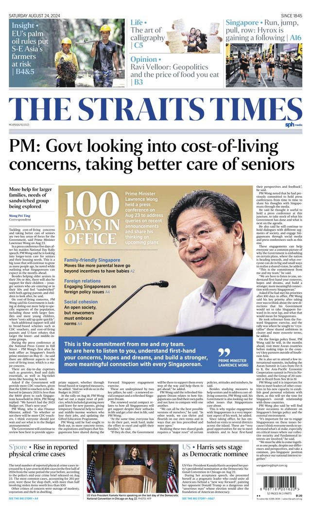 The Straits Times