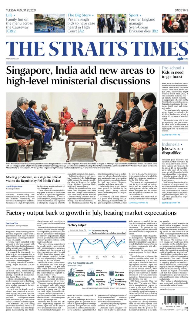 The Straits Times