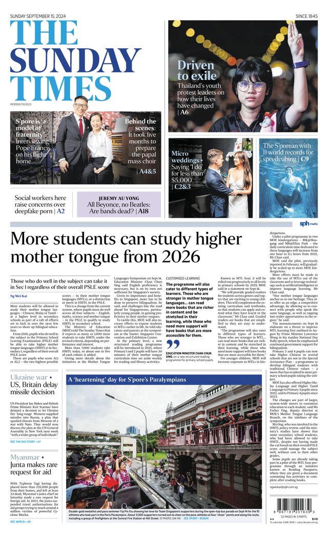 The Straits Times