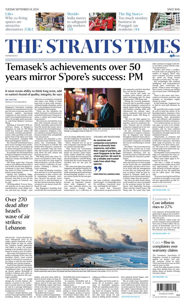 The Straits Times