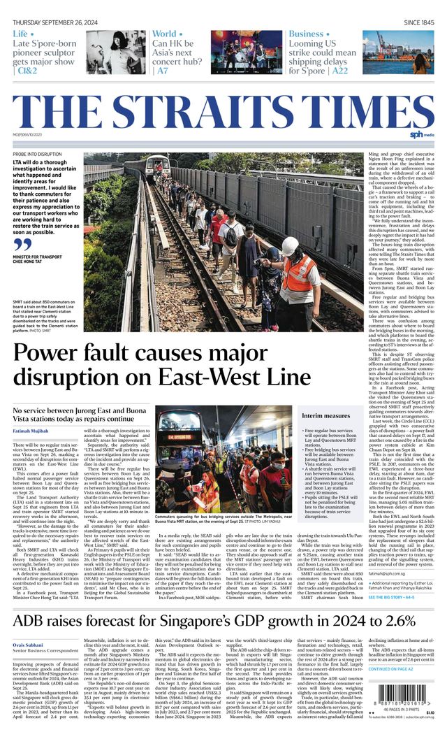 The Straits Times