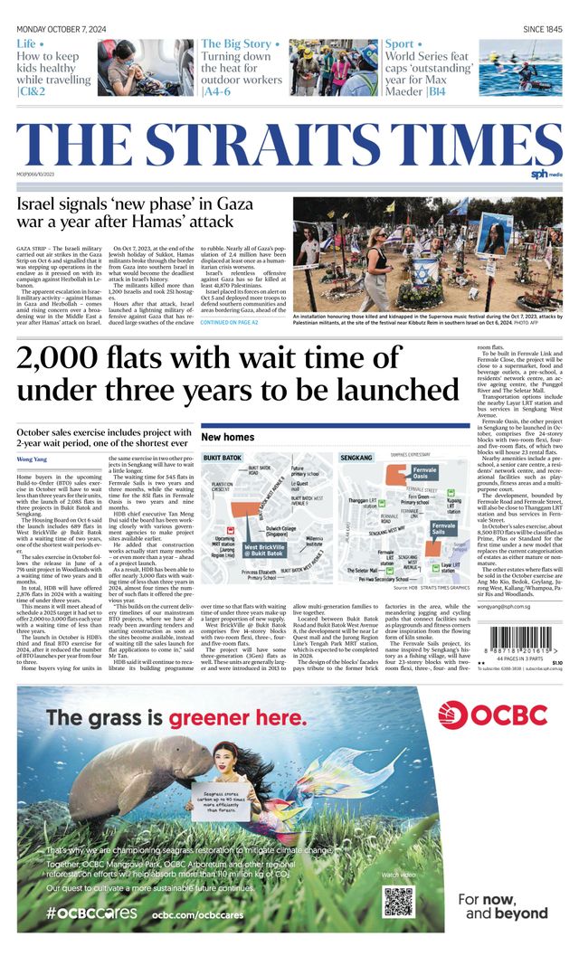 The Straits Times