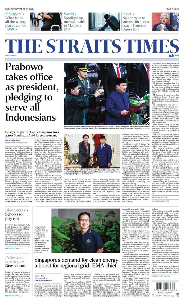 The Straits Times