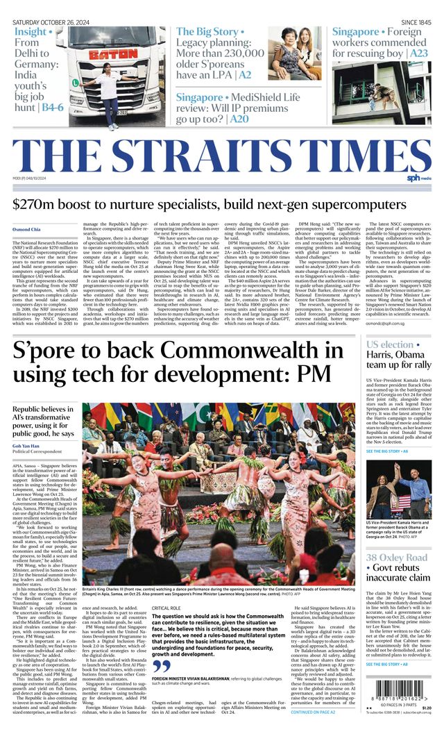 The Straits Times