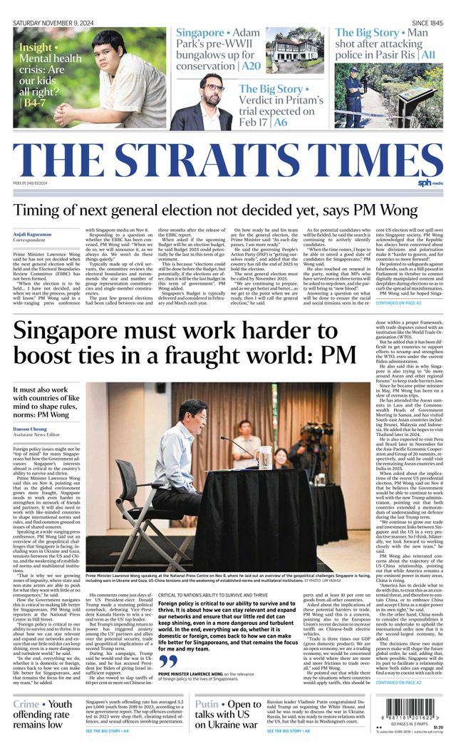 The Straits Times