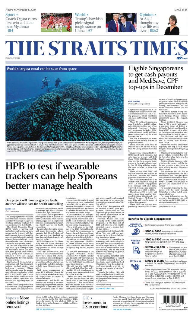 The Straits Times