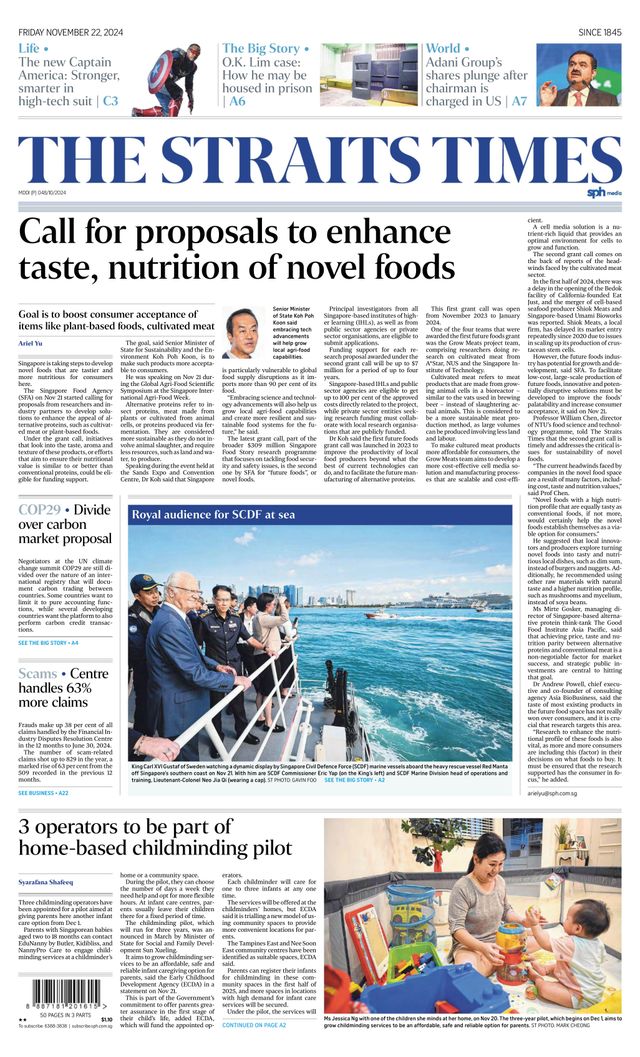 The Straits Times