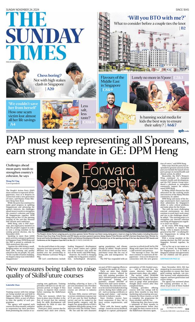 The Straits Times