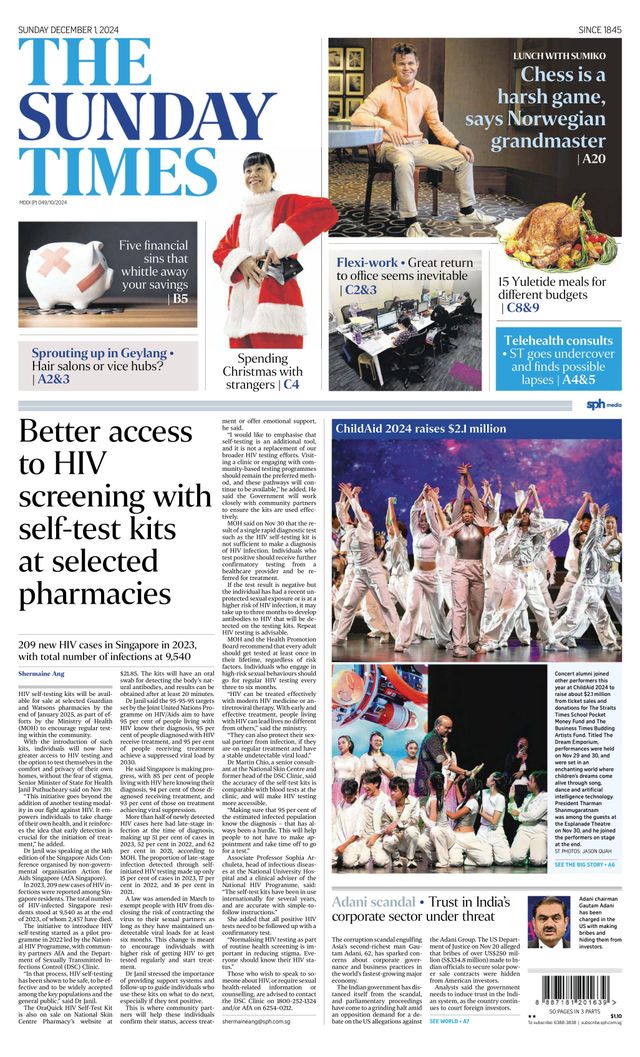 The Straits Times