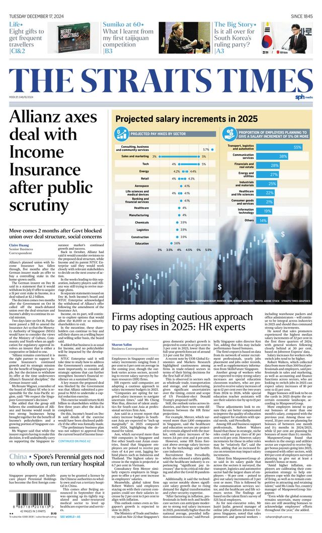 The Straits Times
