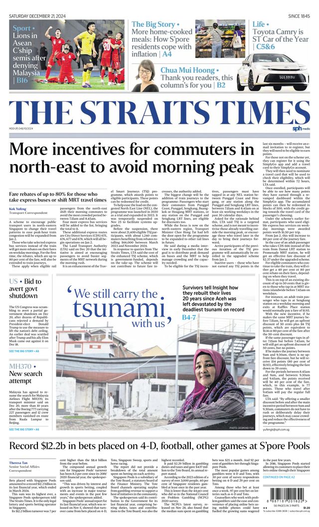 The Straits Times