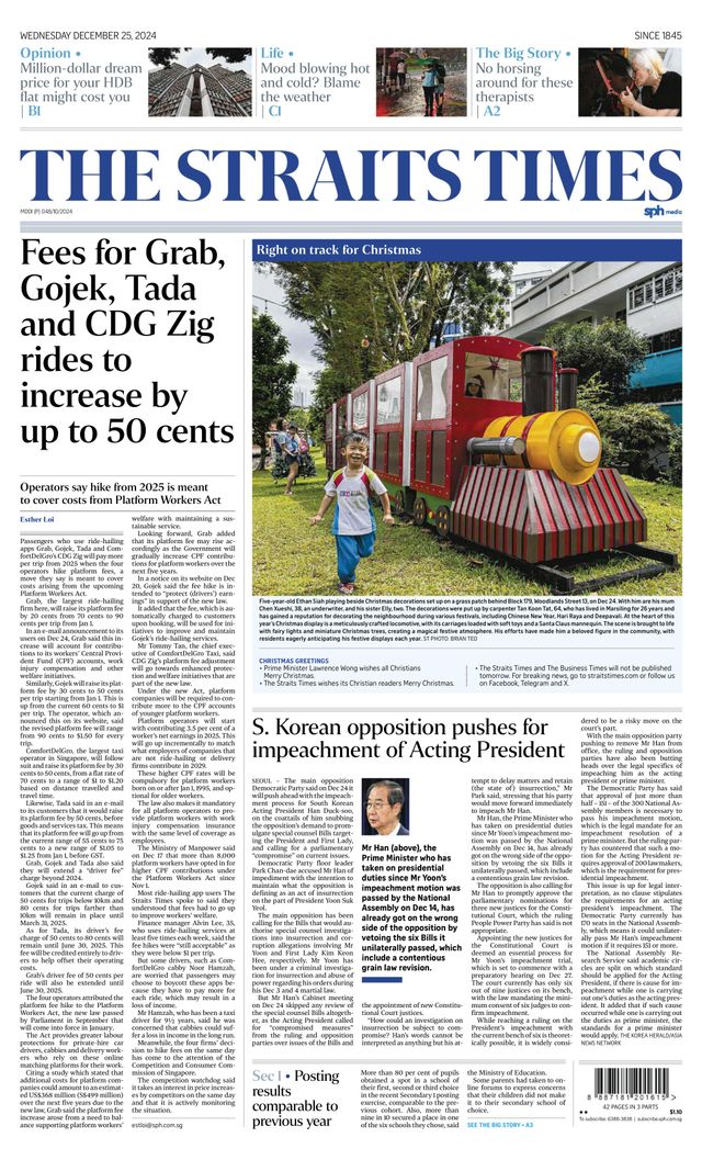 The Straits Times