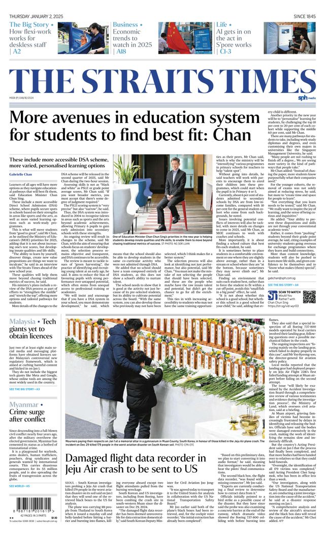 The Straits Times