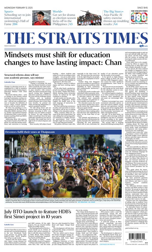 The Straits Times