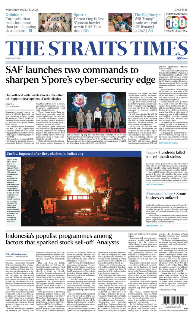 The Straits Times
