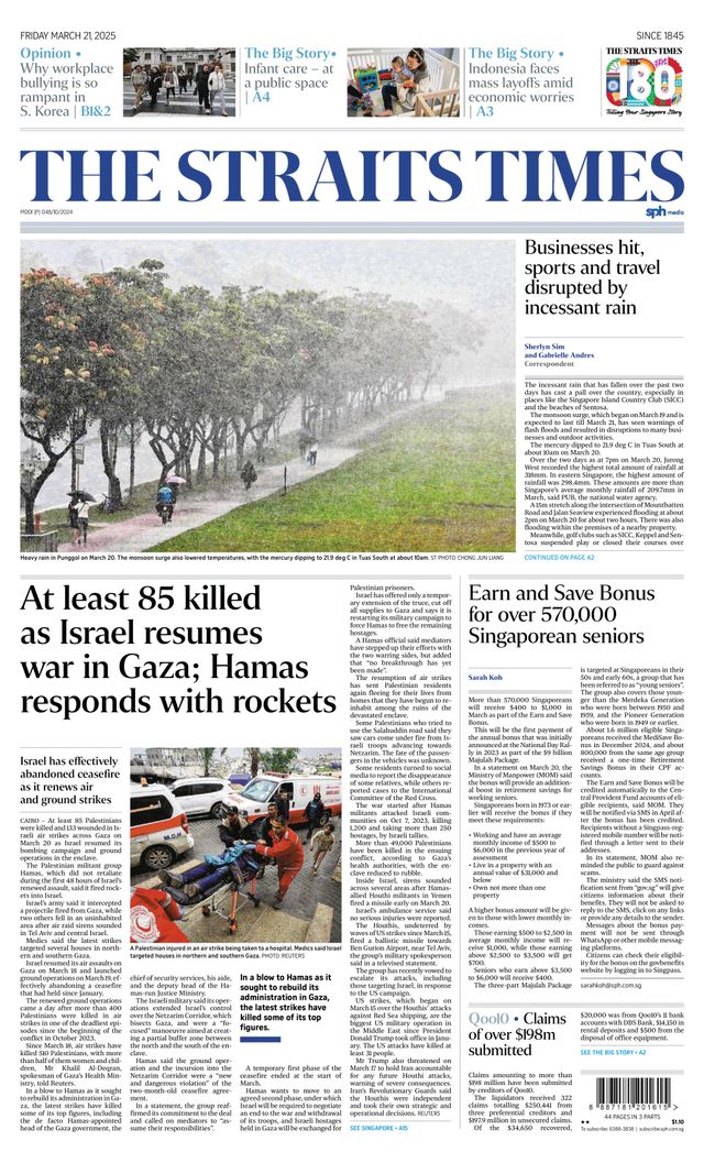 The Straits Times