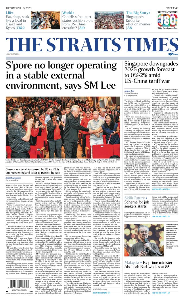 The Straits Times
