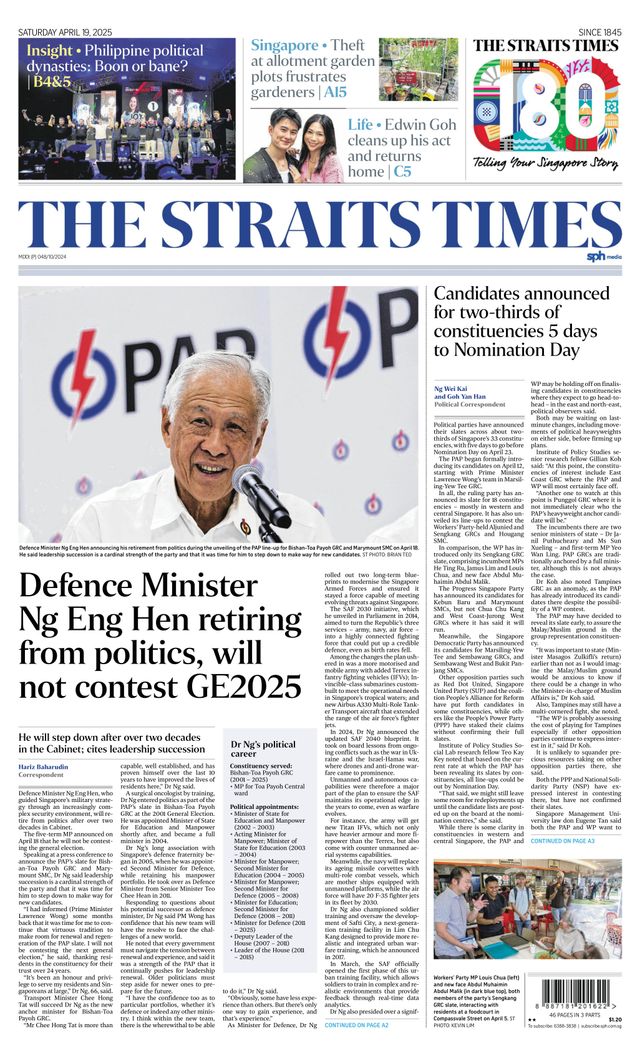 The Straits Times