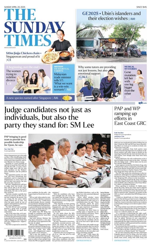 The Straits Times