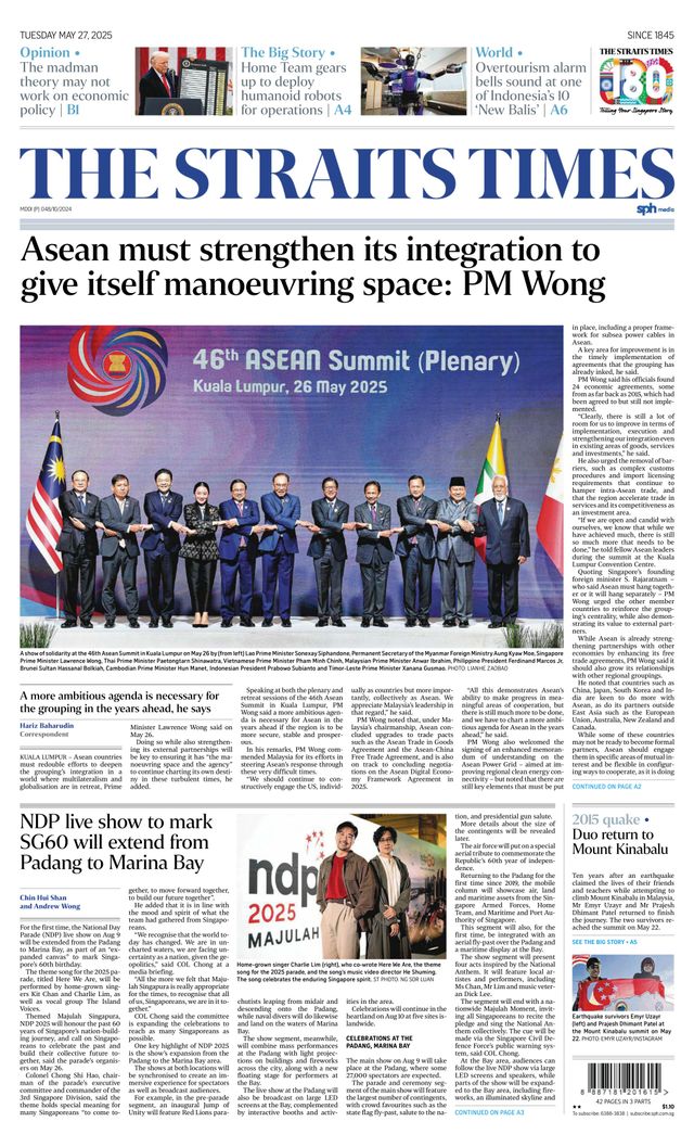 The Straits Times