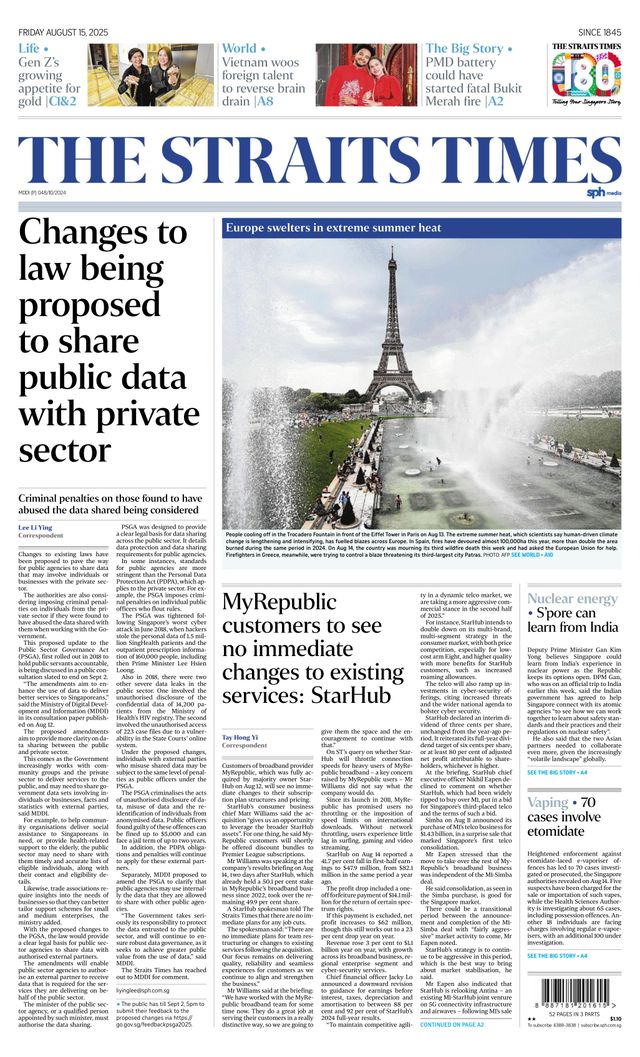 The Straits Times