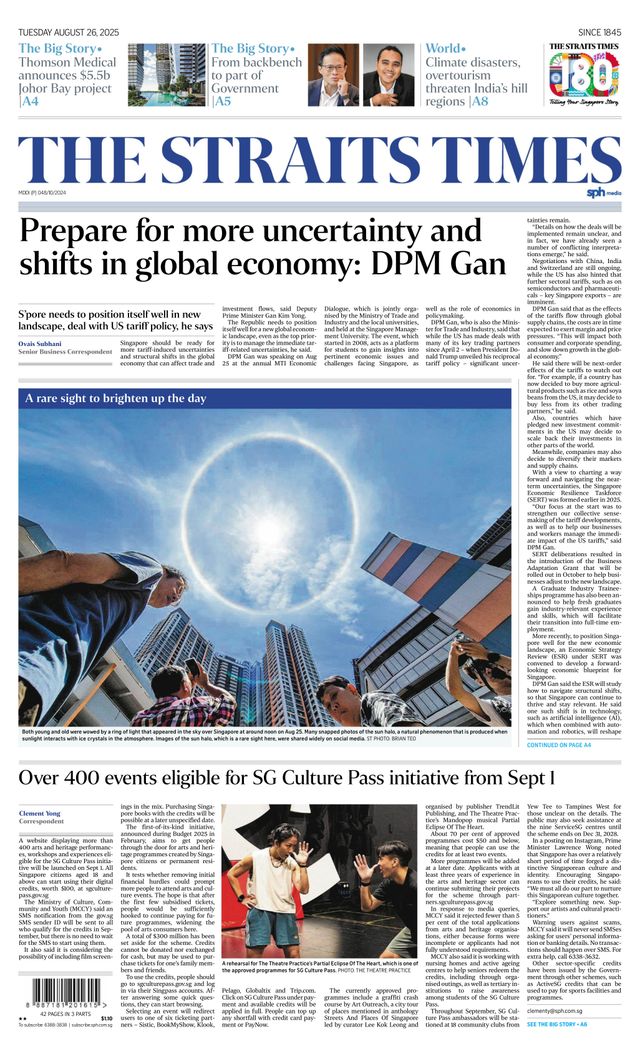 The Straits Times