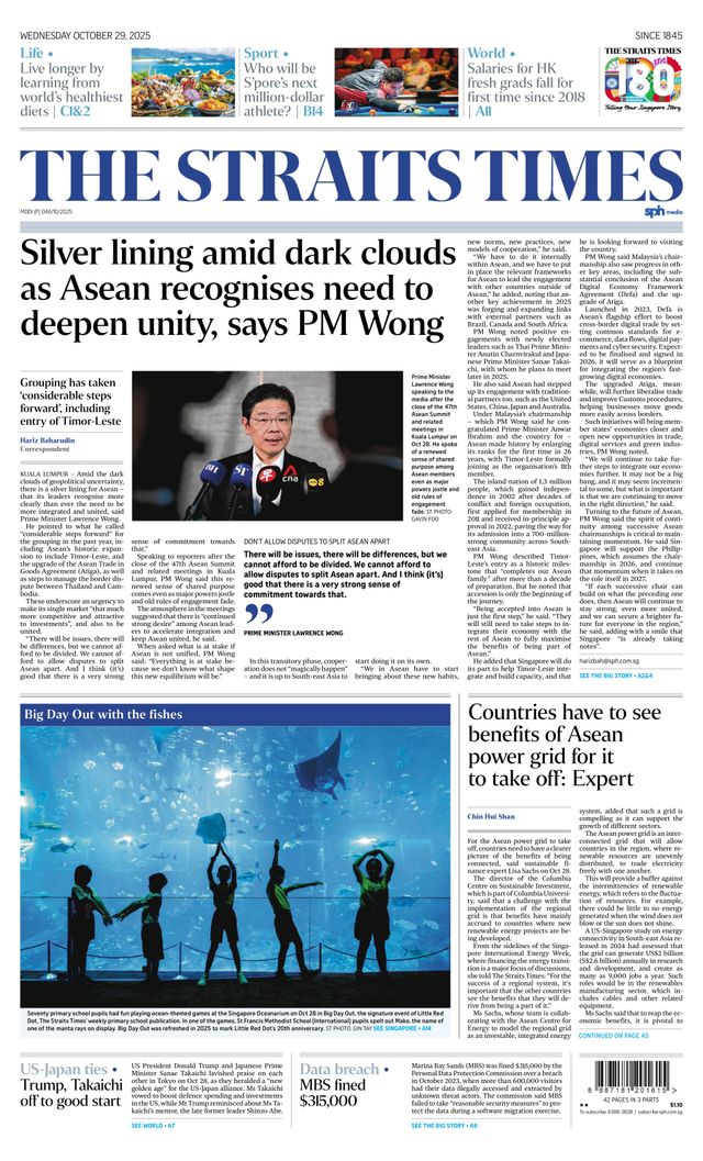 The Straits Times