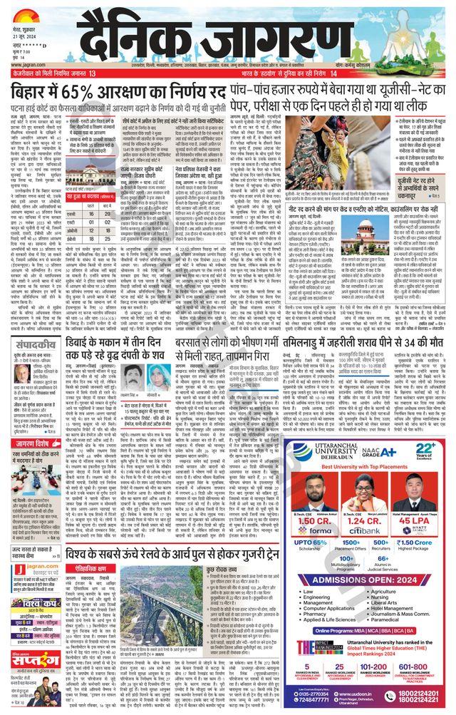 Dainik Jagran Saharanpur