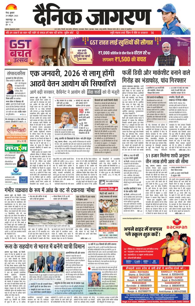 Dainik Jagran Saharanpur