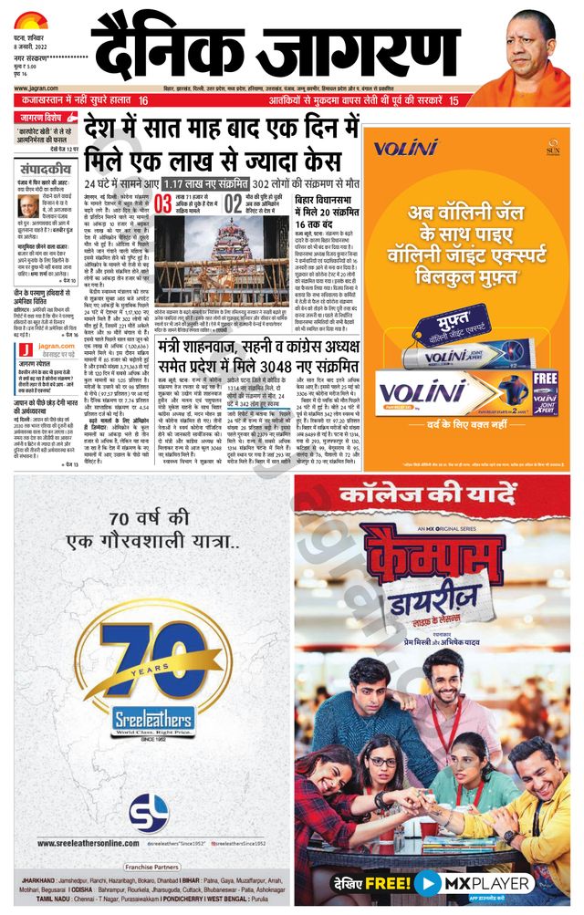 Dainik Jagran Siwan