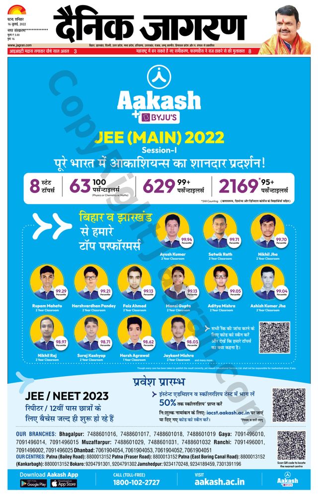 Dainik Jagran Siwan